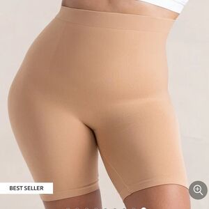 (2 pairs) High-Waist Shapewear Shorts